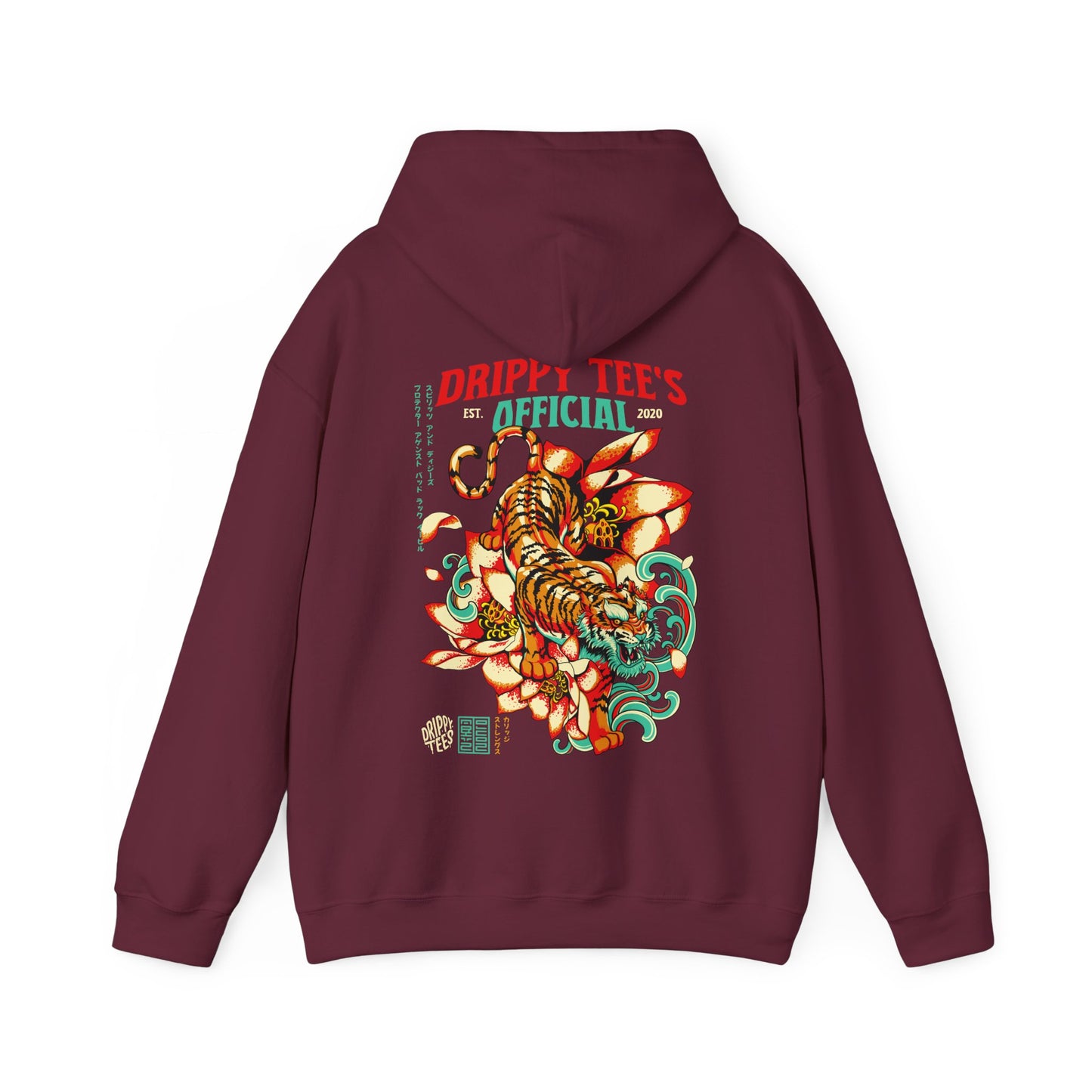 DTO Tiger Unisex Heavy Blend™ Hooded Sweatshirt