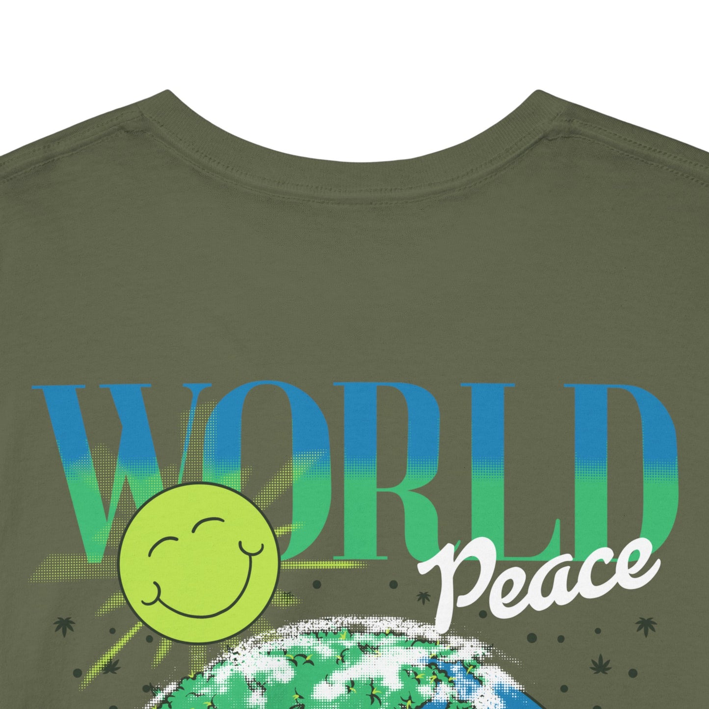 Drippy Tee's World Peace Unisex Heavy Cotton Tee