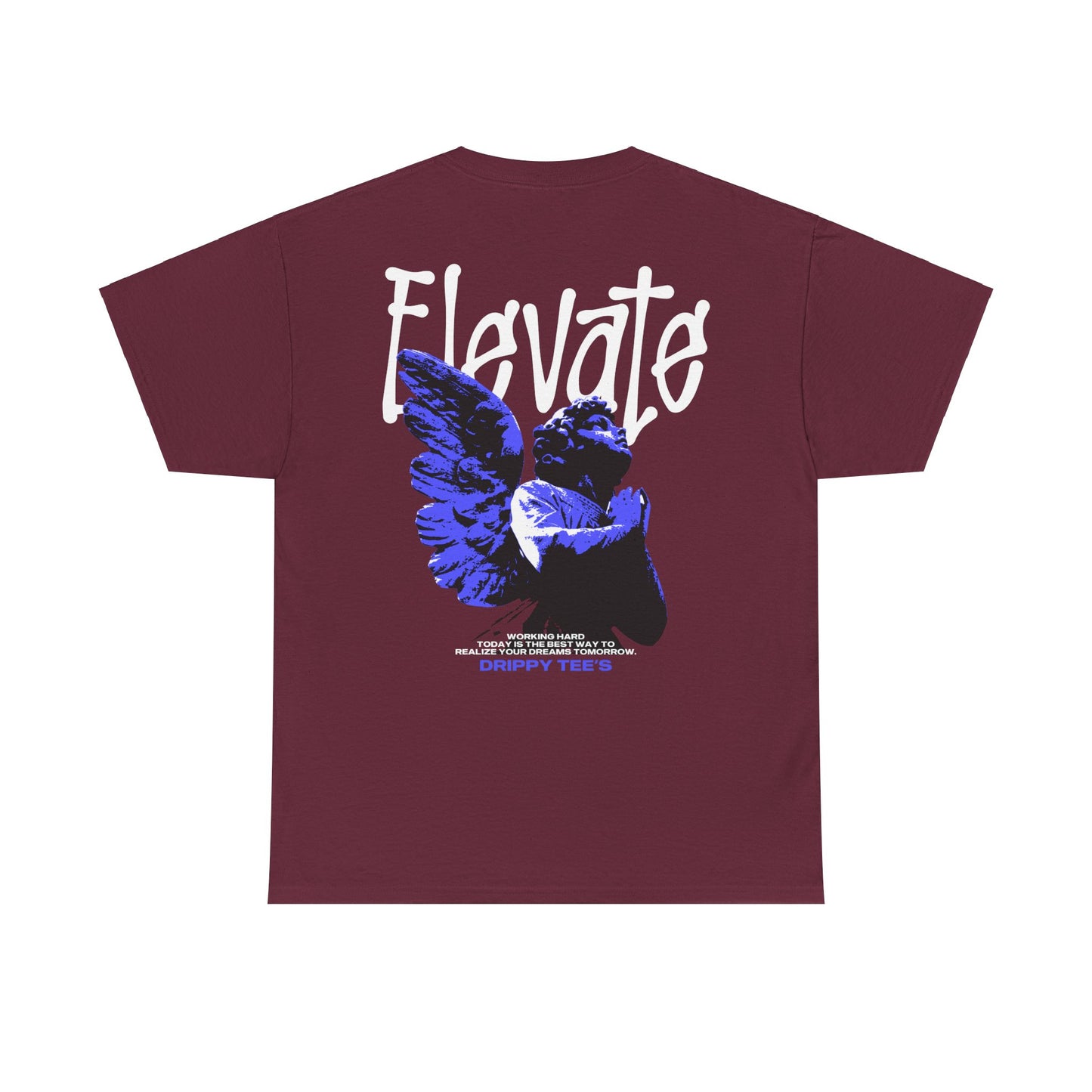 Drippy Tee's Elevate Angel Unisex Heavy Cotton Tee