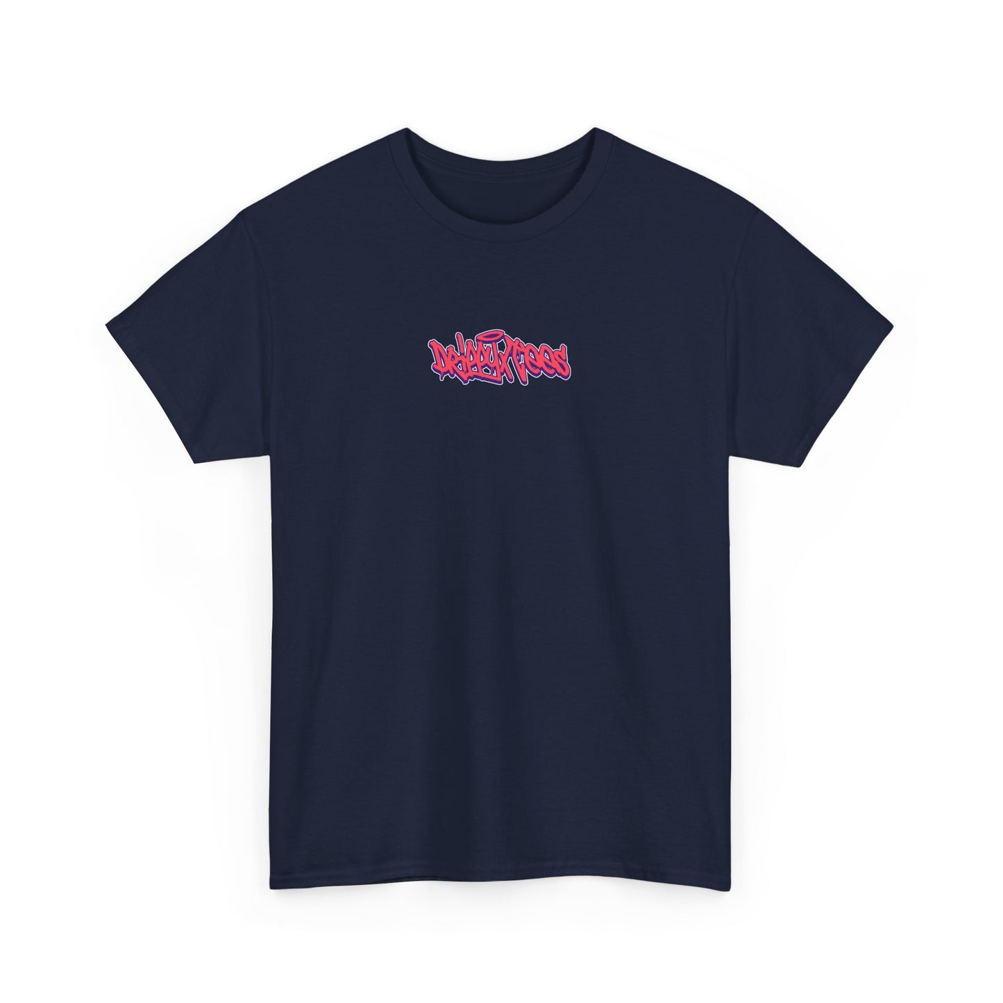 Drippy Tee's Obey The Rules Bold Graphic Unisex Heavy Cotton Tee - Angel & Smile Design