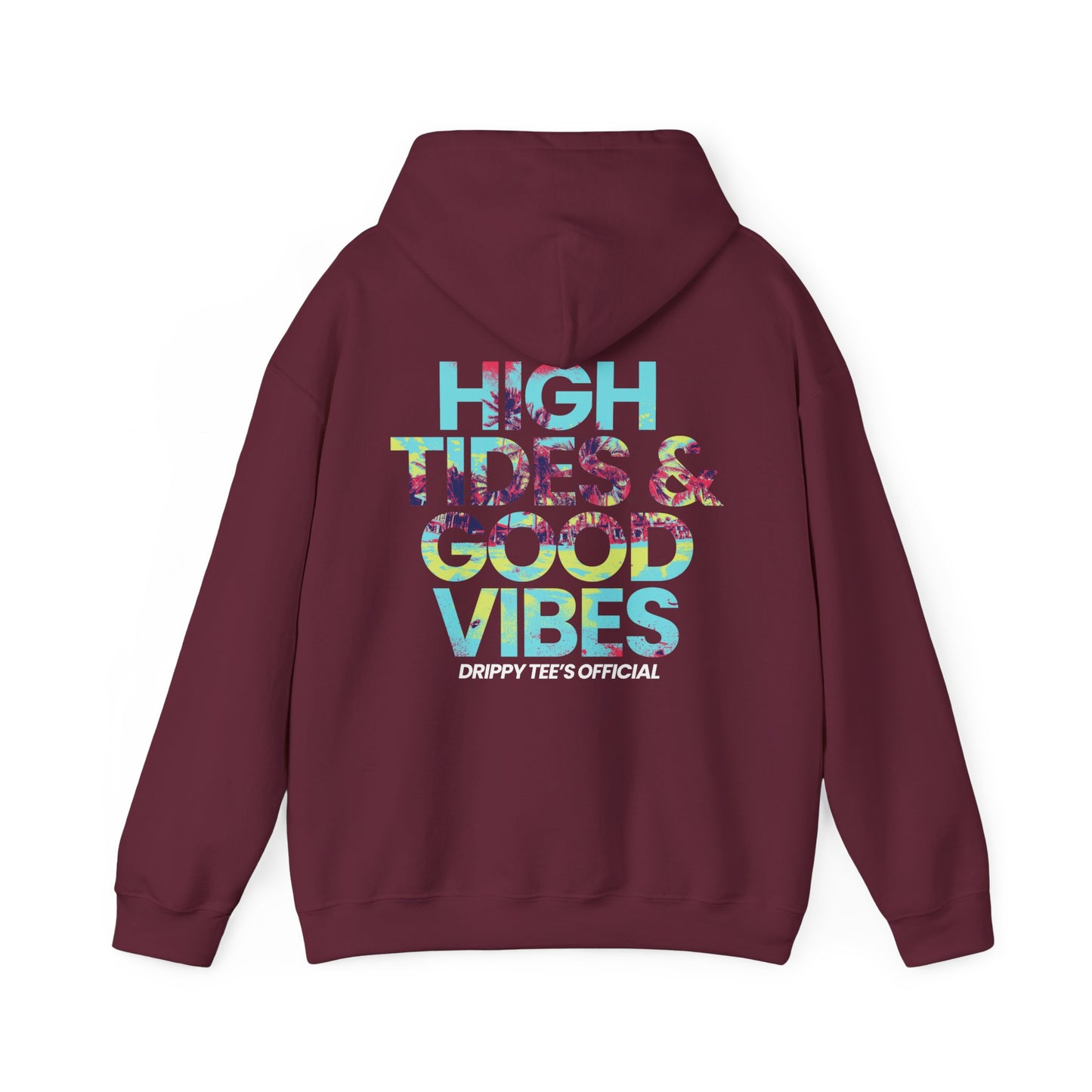 DTO High Tides And Good Vibes Unisex Heavy Blend™ Hooded Sweatshirt