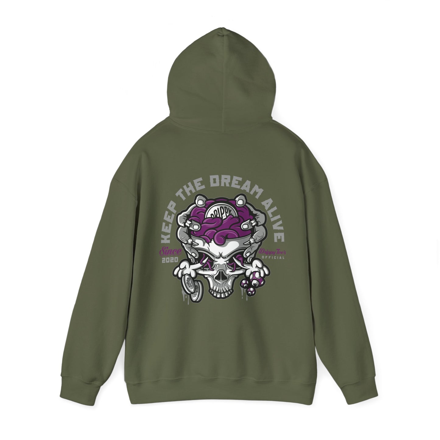 DTO Keep The Dream Alive Unisex Heavy Blend™ Hooded Sweatshirt