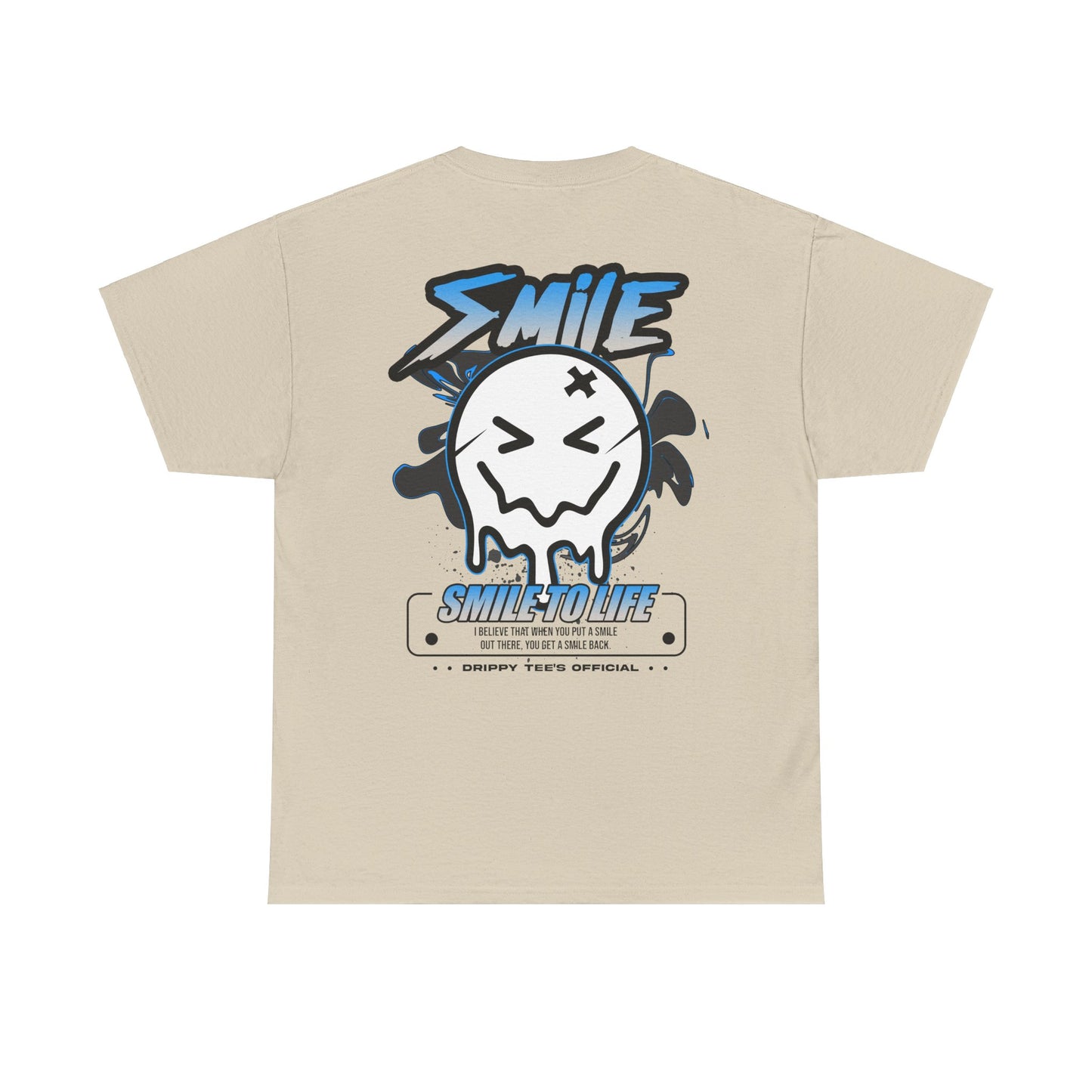 Drippy Tee's EXCLUSIVE Smile To Life Unisex Heavy Cotton Tee