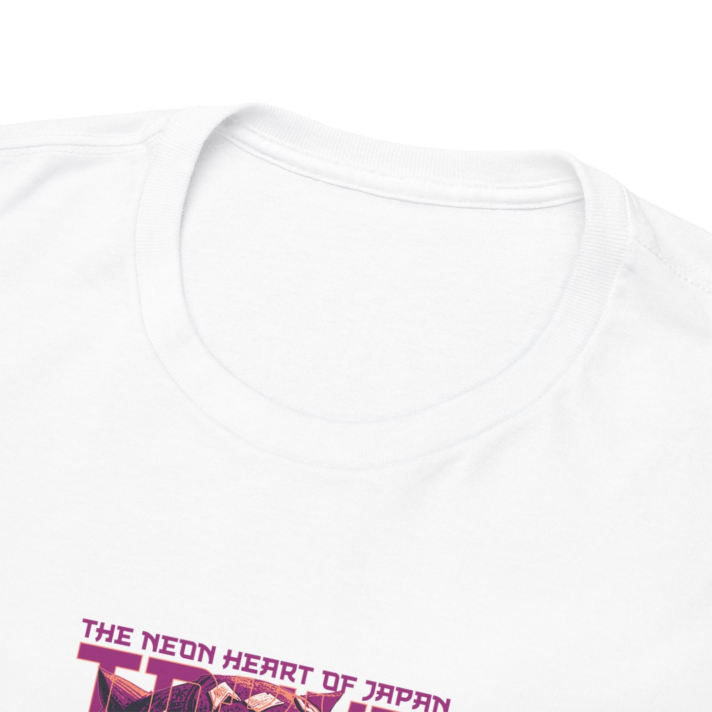 Drippy Tee's Neon Tokyo Unisex Heavy Cotton Tee