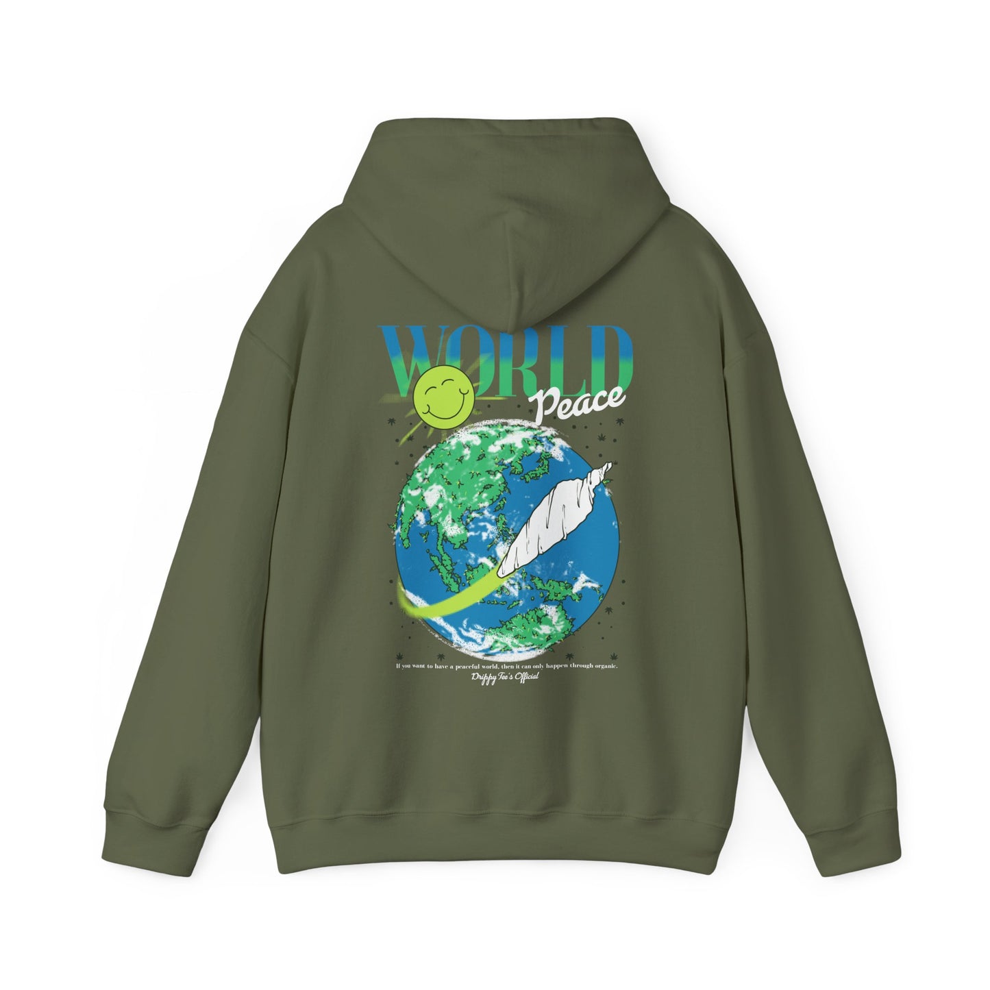 DTO World Peace Unisex Heavy Blend™ Hooded Sweatshirt
