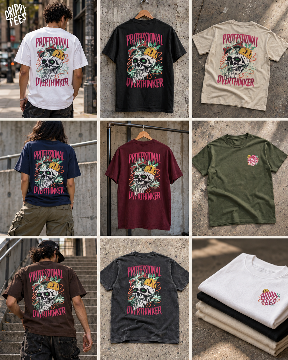DTO | Professional Overthinker Bundle | Professional Overthinker Hoodie + Tee