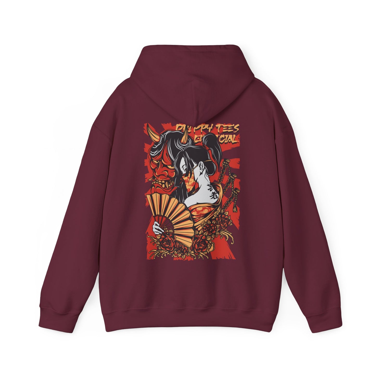 DTO Geisha Oni Unisex Heavy Blend™ Hooded Sweatshirt
