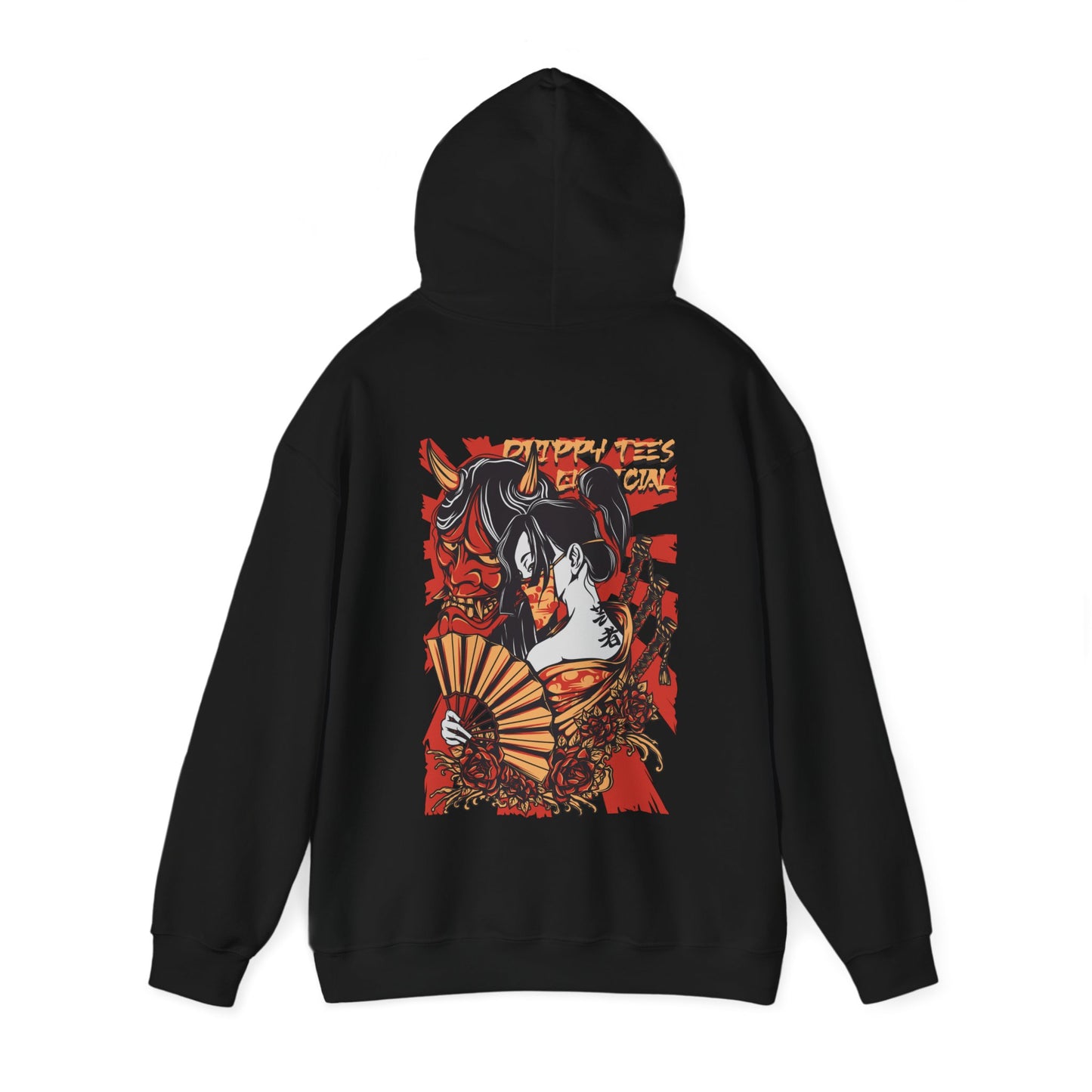 DTO Geisha Oni Unisex Heavy Blend™ Hooded Sweatshirt