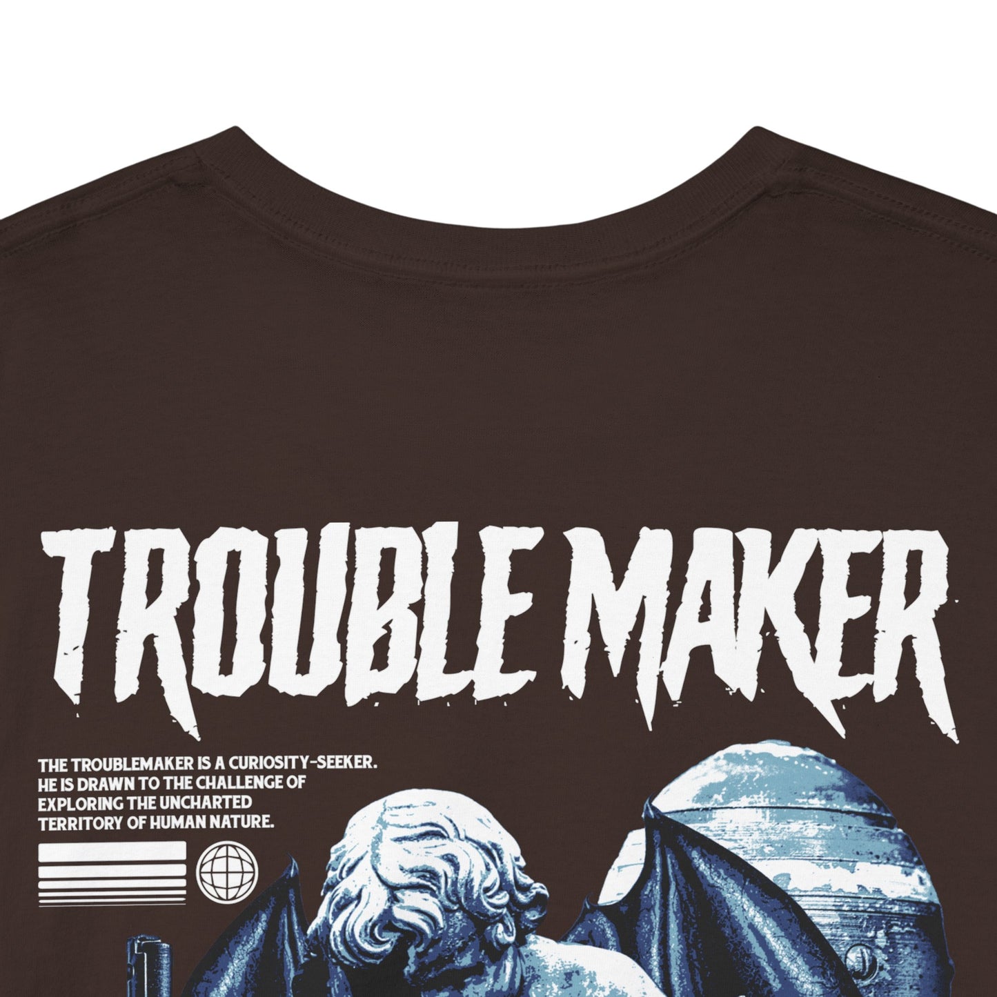 Drippy Tee's Trouble Maker Unisex Heavy Cotton Tee