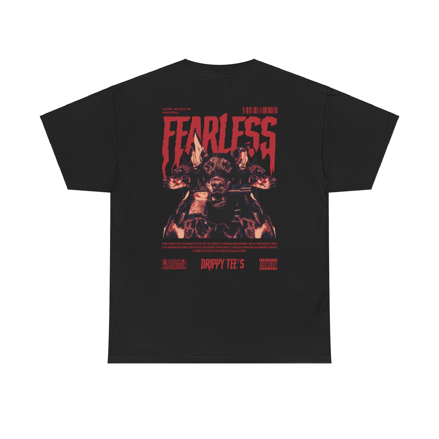 Drippy Tee's Fearless Unisex Heavy Cotton Tee