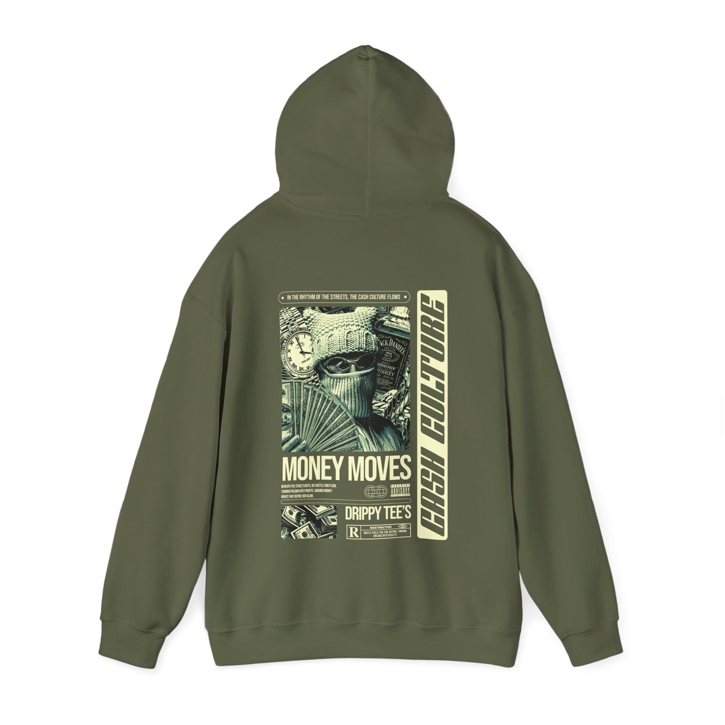DTO Cash Culture Unisex Heavy Blend™ Hooded Sweatshirt