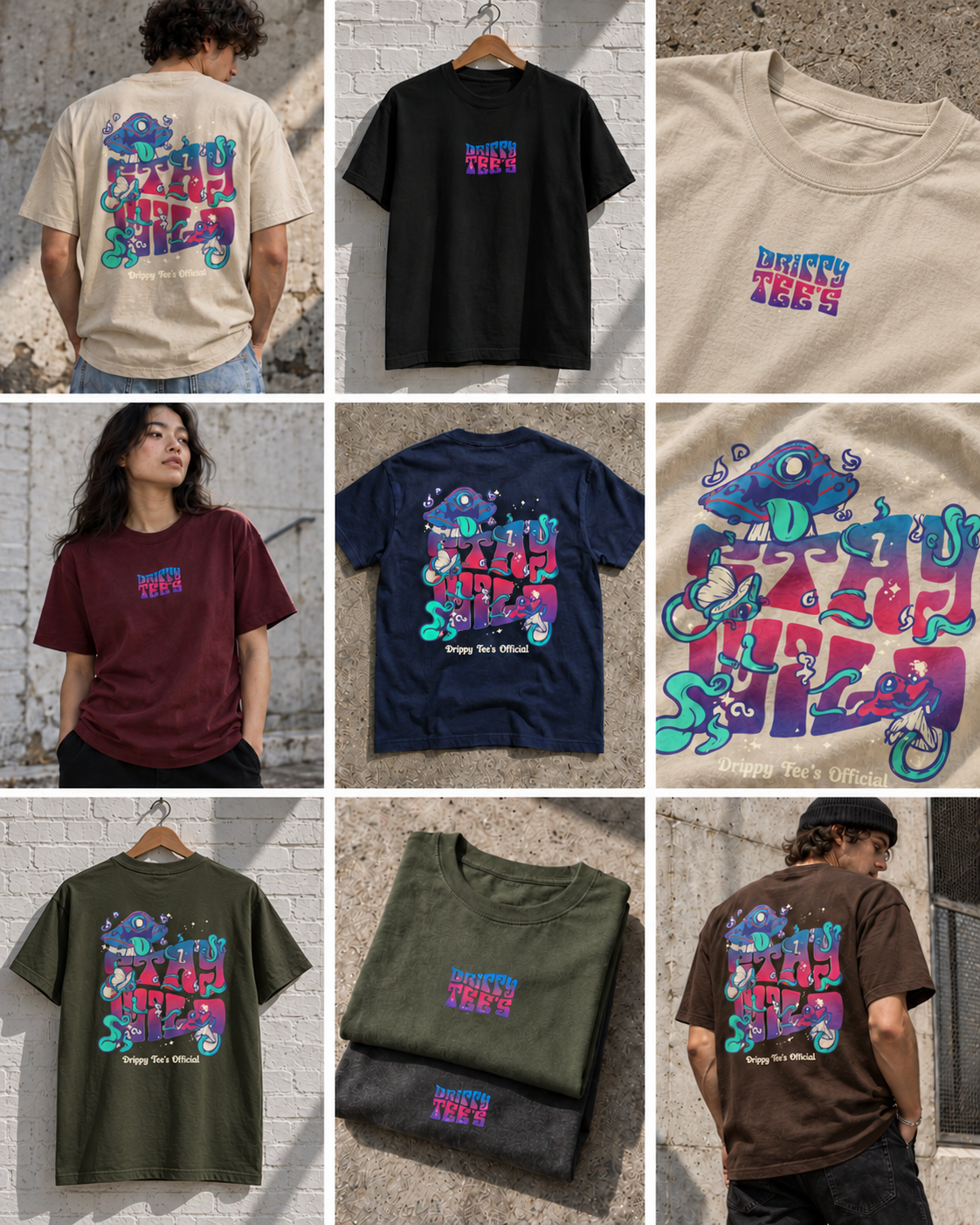 DTO | Stay Wild Bundle | Stay Wild Hoodie + Tee