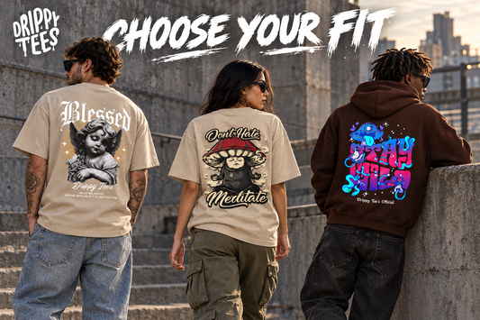 Choose Your Fit: Stay Blessed, Find Peace & Stay Wild