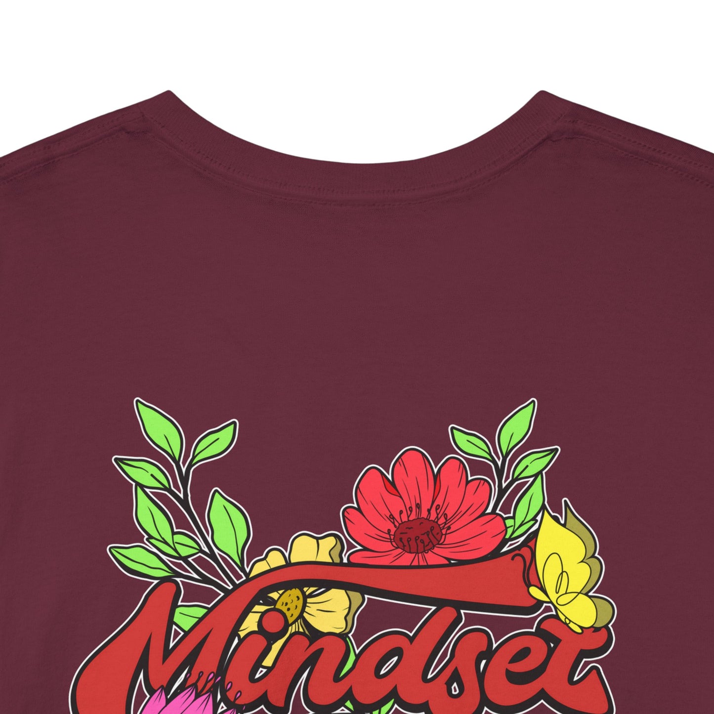 Drippy Tee's Mindset Is Everything Unisex Heavy Cotton Tee