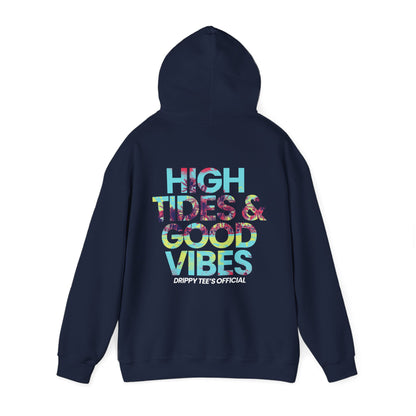 DTO High Tides And Good Vibes Unisex Heavy Blend™ Hooded Sweatshirt