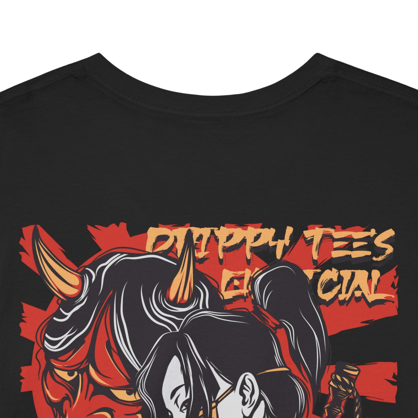 Drippy Tee's Geisha Oni Unisex Heavy Cotton Tee