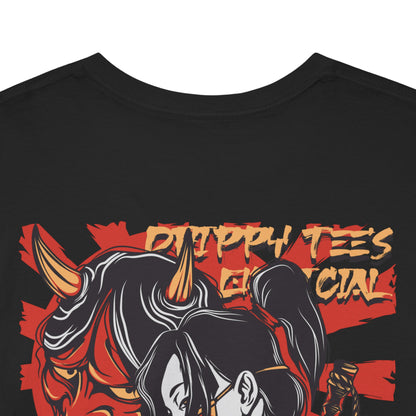 Drippy Tee's Geisha Oni Unisex Heavy Cotton Tee
