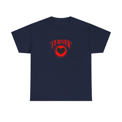 Drippy Tee's Cursed Heart Unisex Heavy Cotton Tee