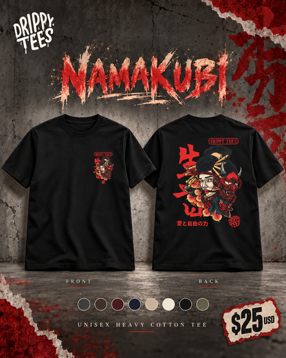 Drippy Tee's Namakubi Unisex Heavy Cotton Tee