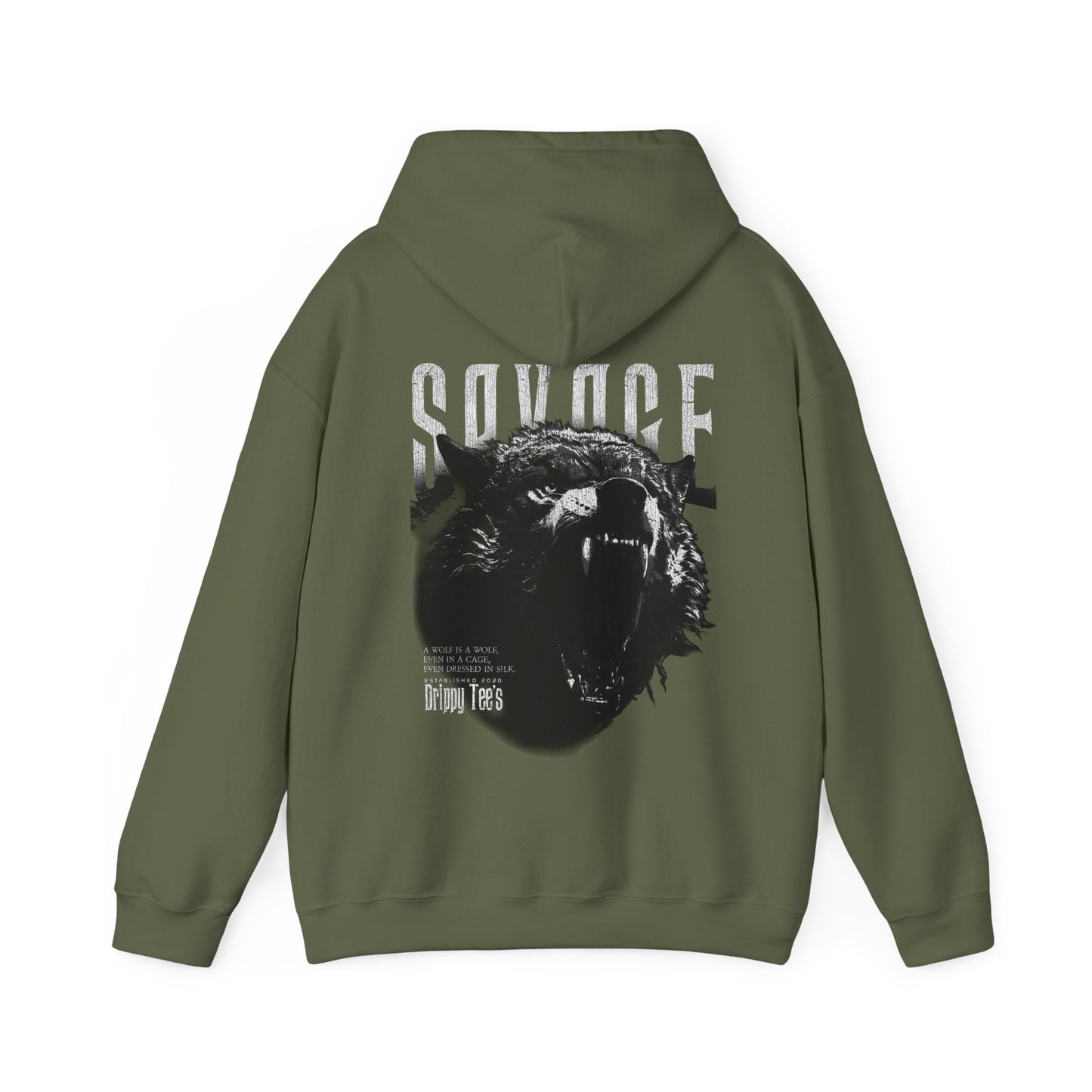 DTO Savage Wolf Gang Unisex Heavy Blend™ Hooded Sweatshirt
