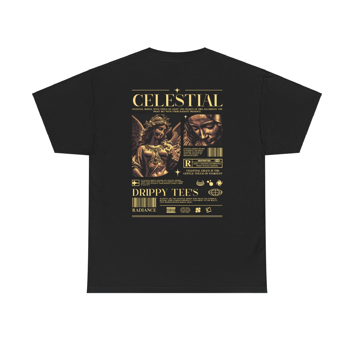 Drippy Tee's Celestial Unisex Heavy Cotton Tee