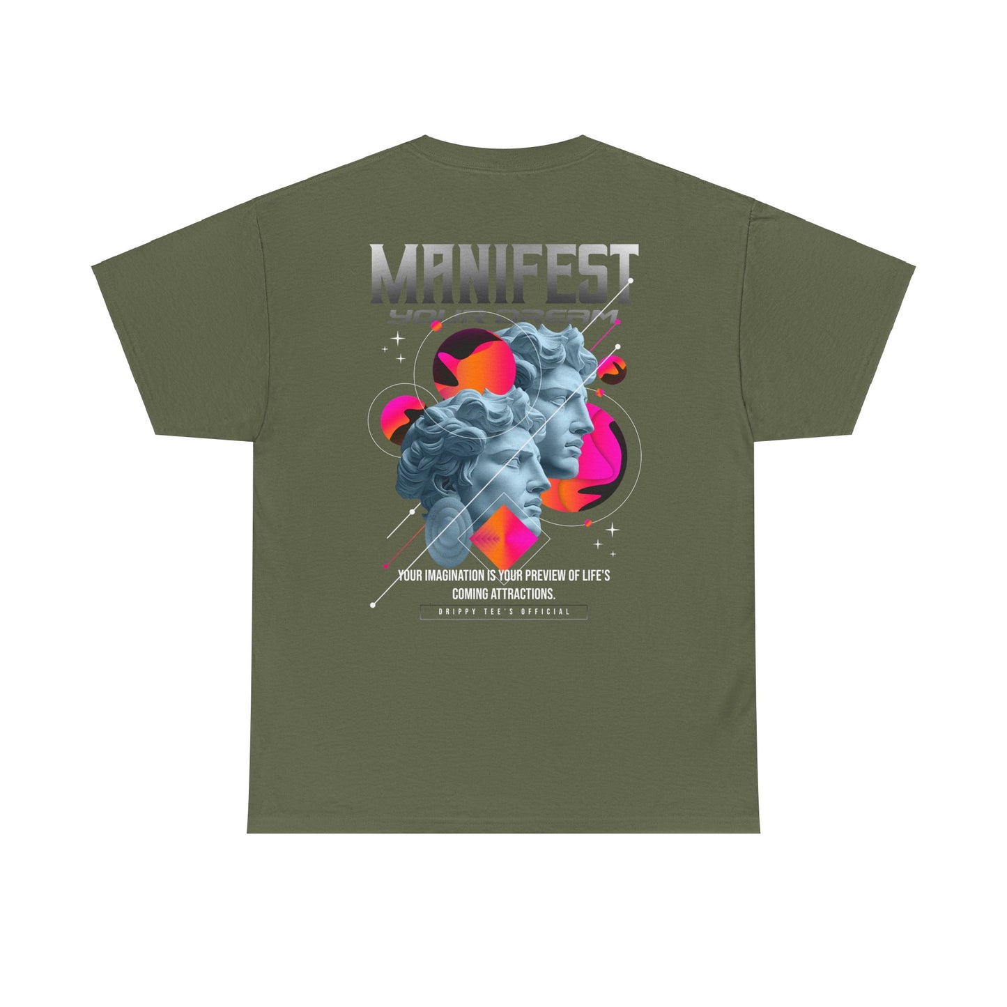 Drippy Tee's Manifest Your Dreams Unisex Heavy Cotton Tee