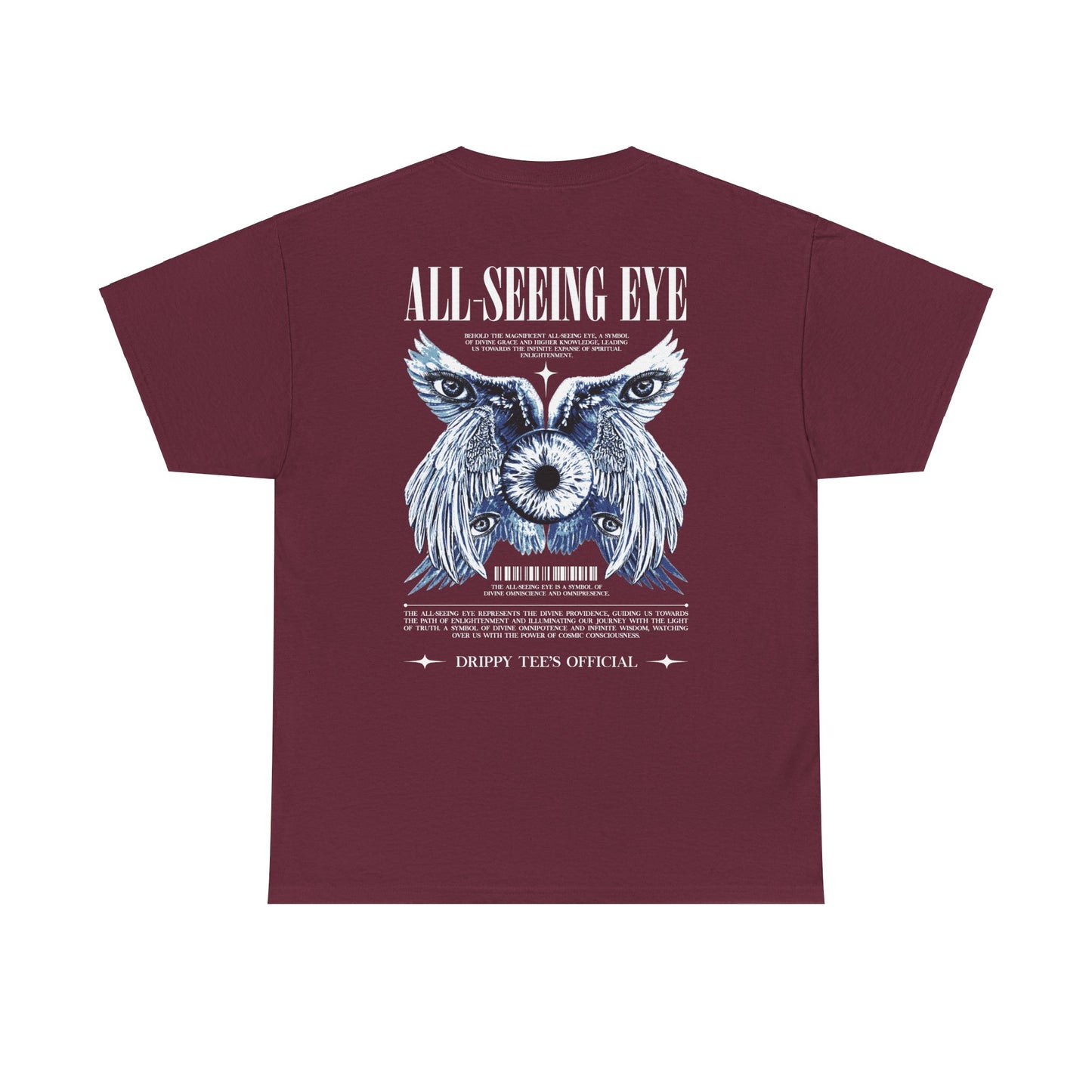 Drippy Tee's All Seeing Eye Unisex Heavy Cotton Tee