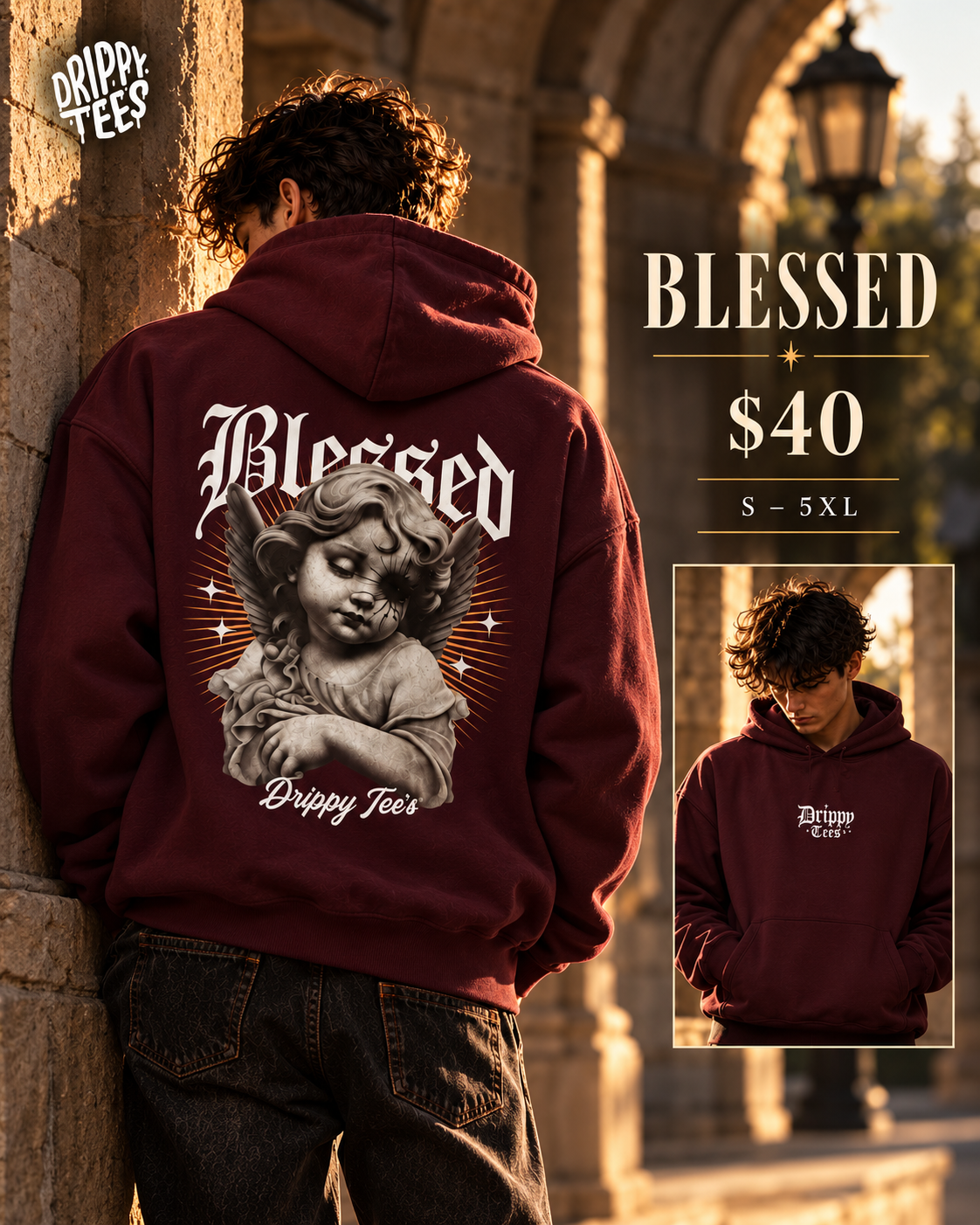 DTO Blessed Unisex Heavy Blend™ Hooded Sweatshirt