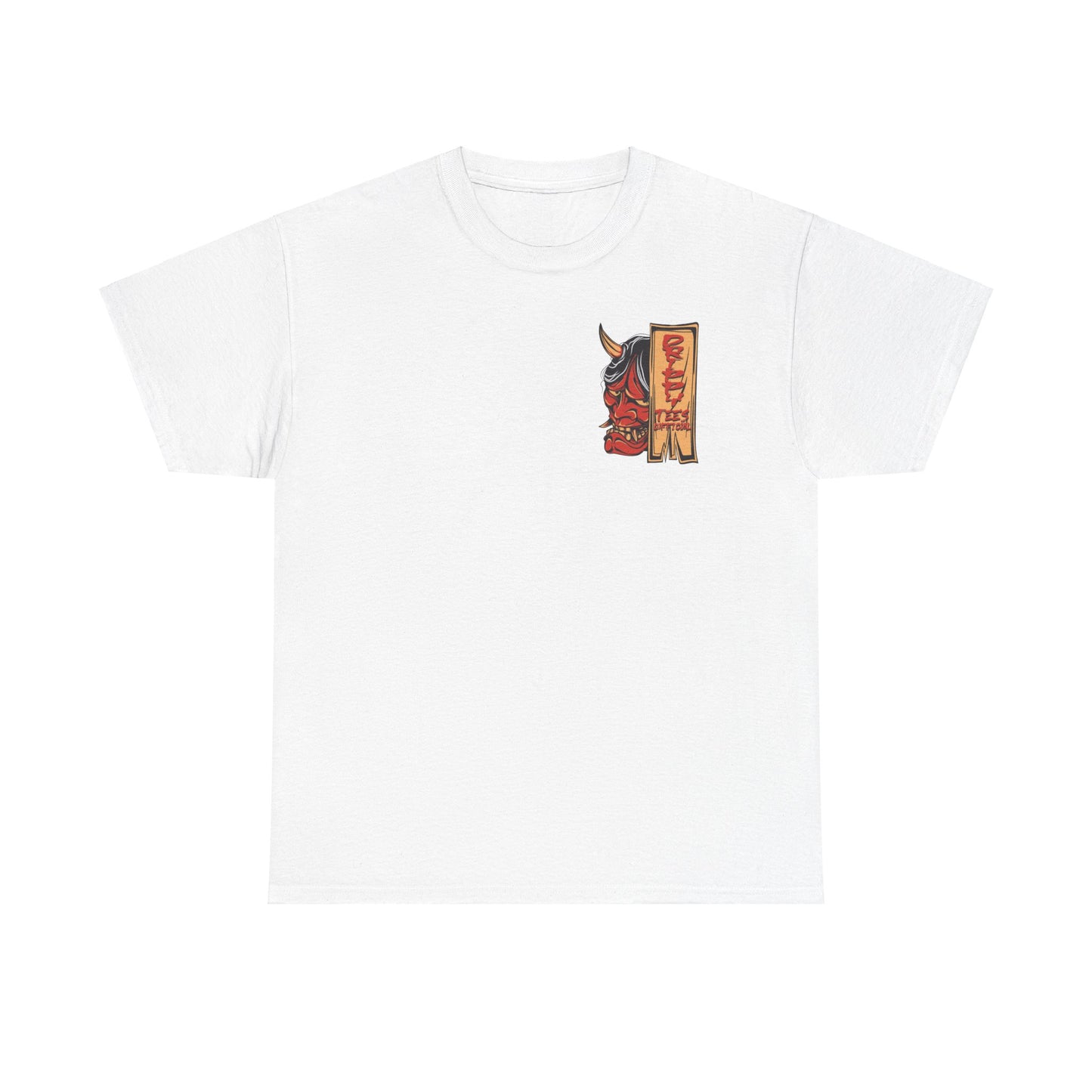 Drippy Tee's Geisha Oni Unisex Heavy Cotton Tee