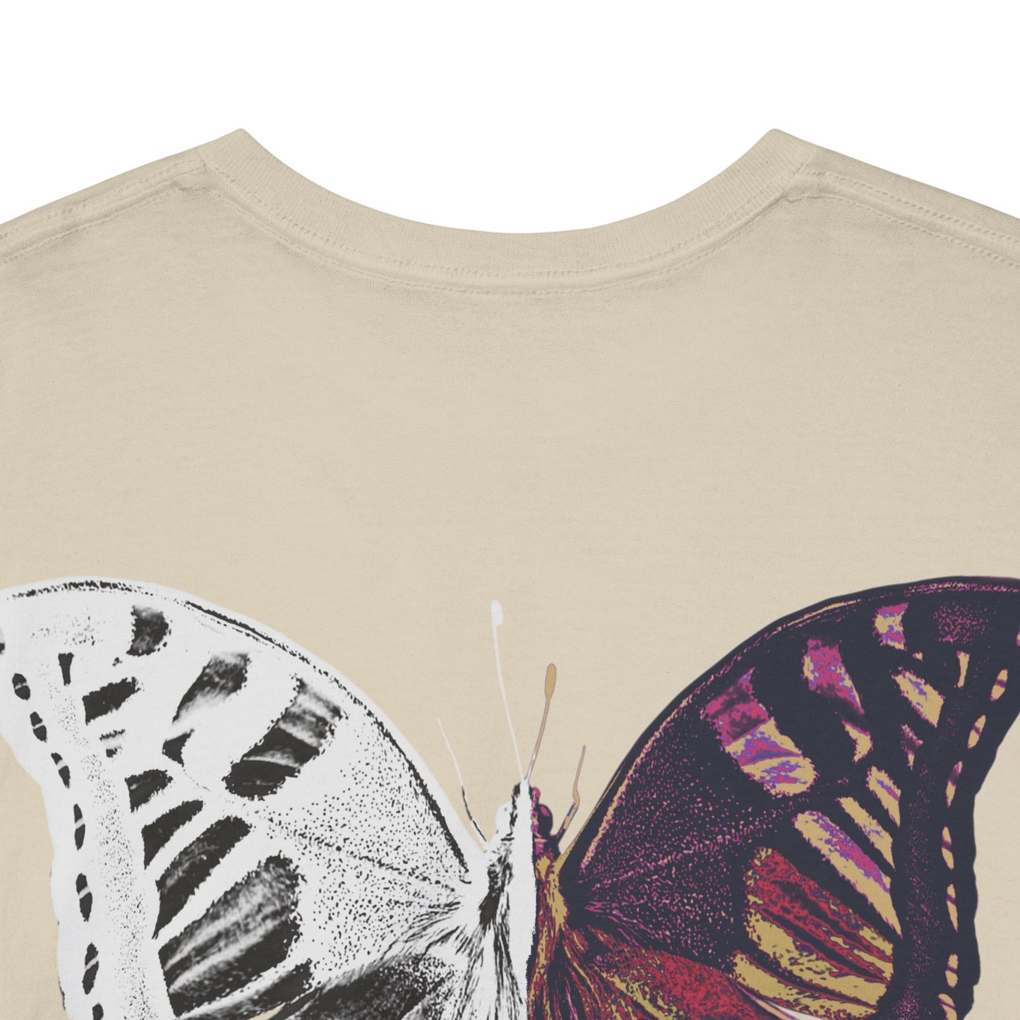 Drippy Tee's Butterfly Unisex Heavy Cotton Tee