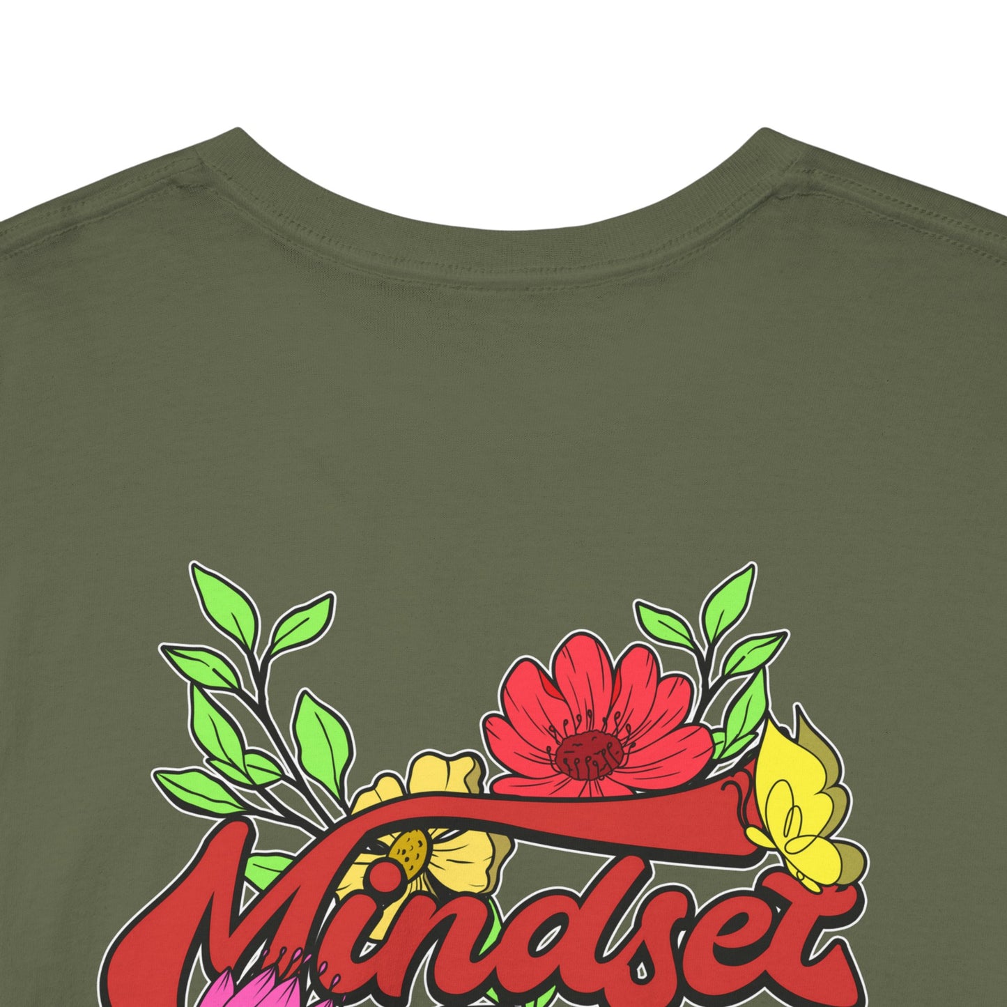 Drippy Tee's Mindset Is Everything Unisex Heavy Cotton Tee
