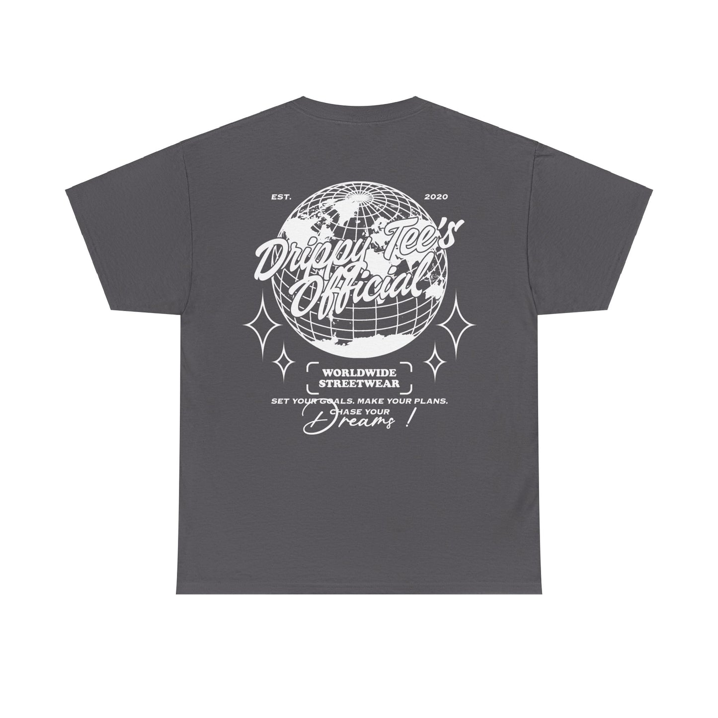 Drippy Tee's Chase Your Dreams Unisex Heavy Cotton Tee