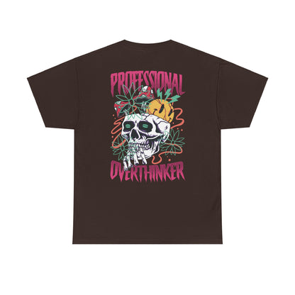 Drippy Tee's Professional Overthinker Unisex Heavy Cotton Tee