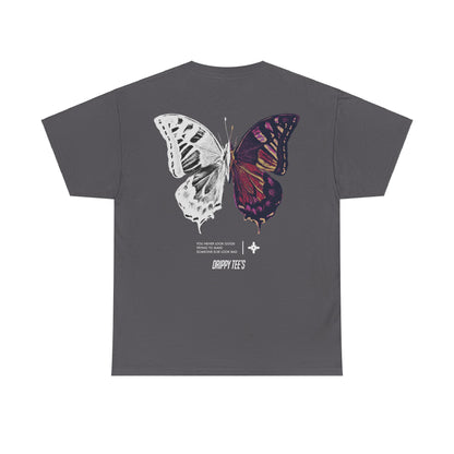 Drippy Tee's Butterfly Unisex Heavy Cotton Tee