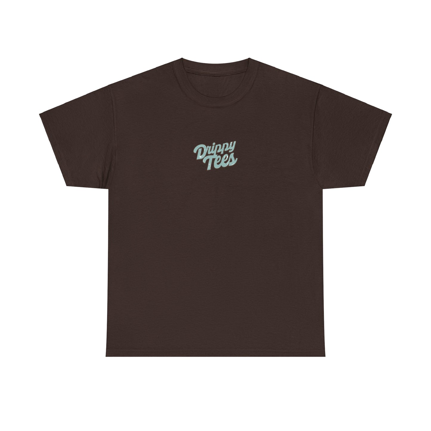 Drippy Tee's Summer Paradise Unisex Heavy Cotton Tee - Retro Beach Vibe Shirt