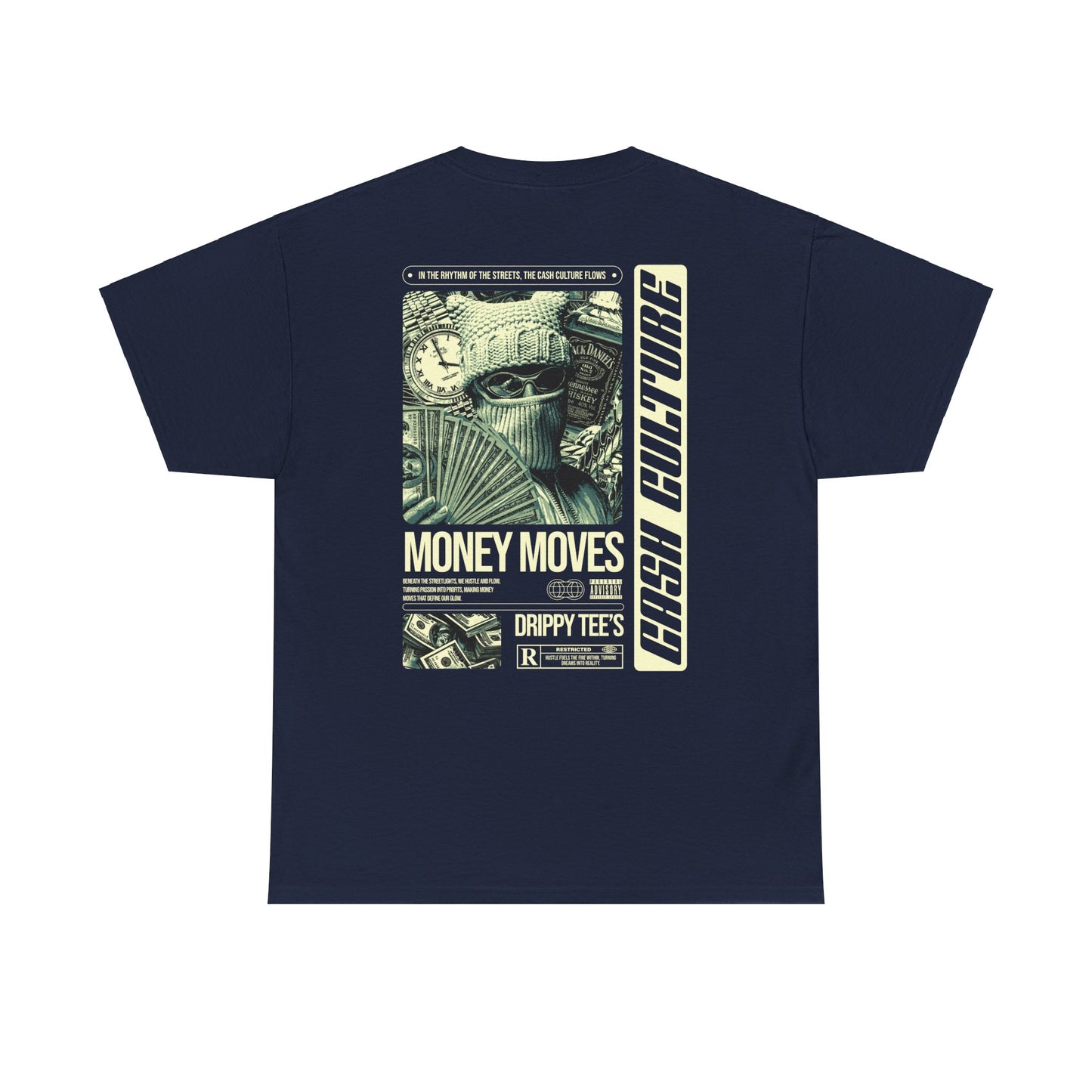 Drippy Tee's Cash Culture Unisex Heavy Cotton Tee
