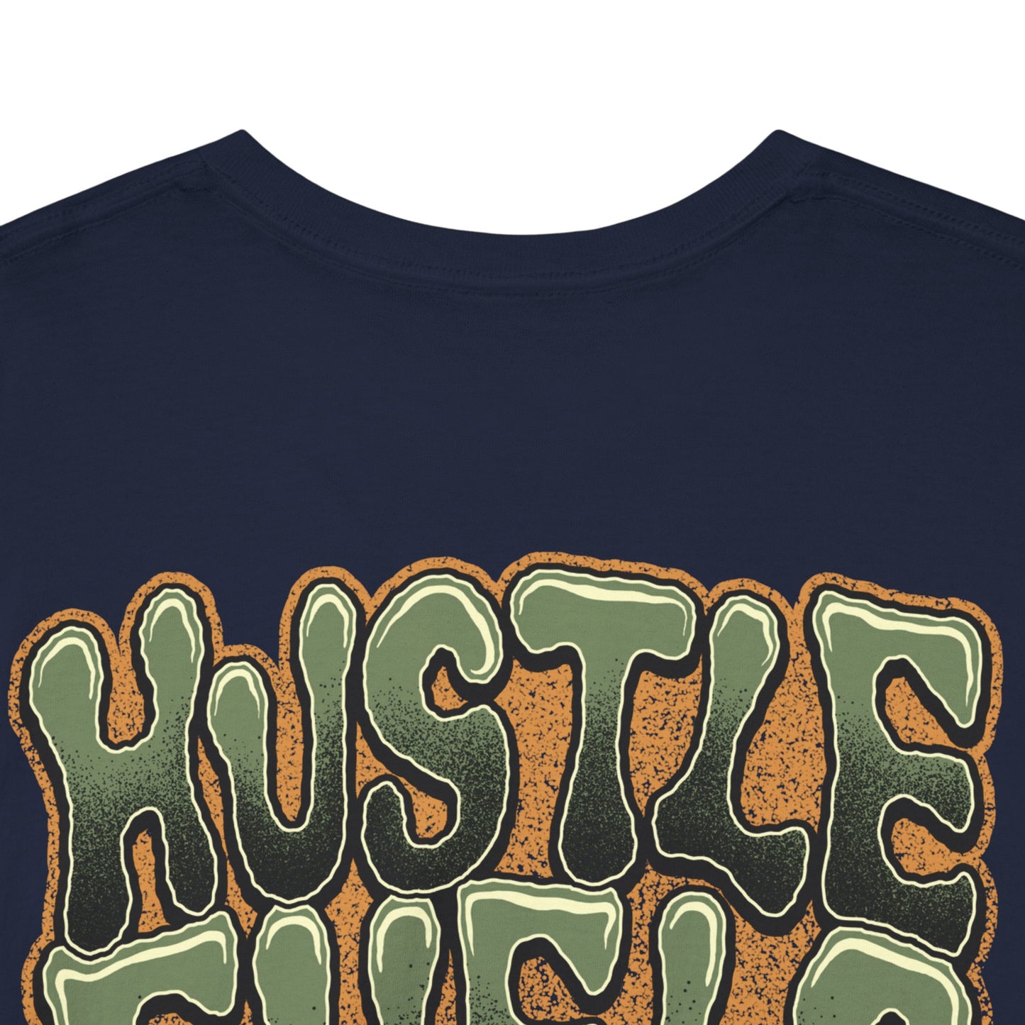 Drippy Tee's Hustle Fuels Dreams Unisex Heavy Cotton Tee