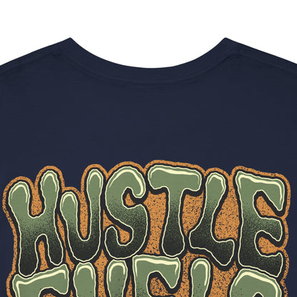 Drippy Tee's Hustle Fuels Dreams Unisex Heavy Cotton Tee