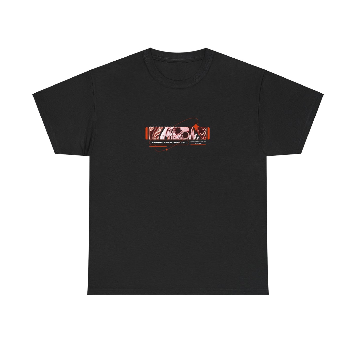 Drippy Tee's Escape Your Fear Unisex Heavy Cotton Tee