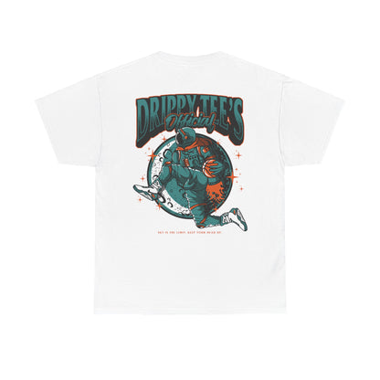 Drippy Tee's Astro Baller Unisex Heavy Cotton Tee
