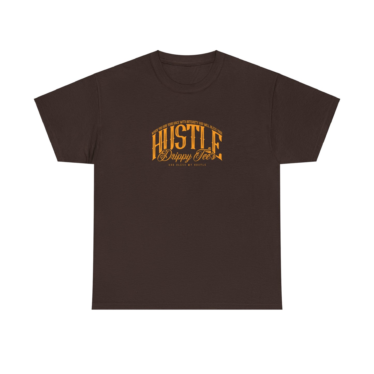 Drippy Tee's Hustle Angle Unisex Heavy Cotton Tee