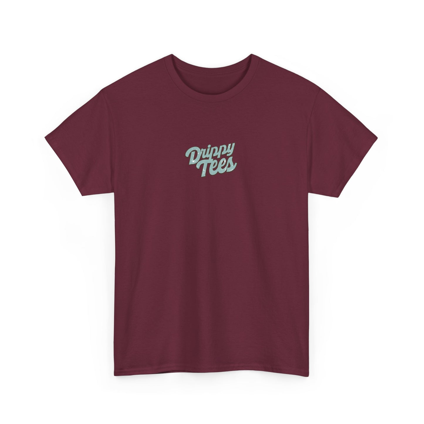 Drippy Tee's Summer Paradise Unisex Heavy Cotton Tee - Retro Beach Vibe Shirt