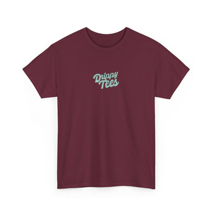Drippy Tee's Summer Paradise Unisex Heavy Cotton Tee - Retro Beach Vibe Shirt