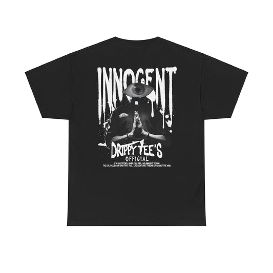 Drippy Tee's Innocent Unisex Heavy Cotton Tee