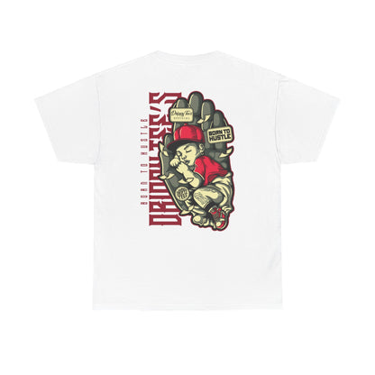 Drippy Tee's Born To Hustle Unisex Heavy Cotton Tee