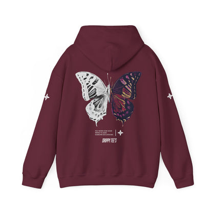 DTO Butterfly Unisex Heavy Blend™ Hooded Sweatshirt