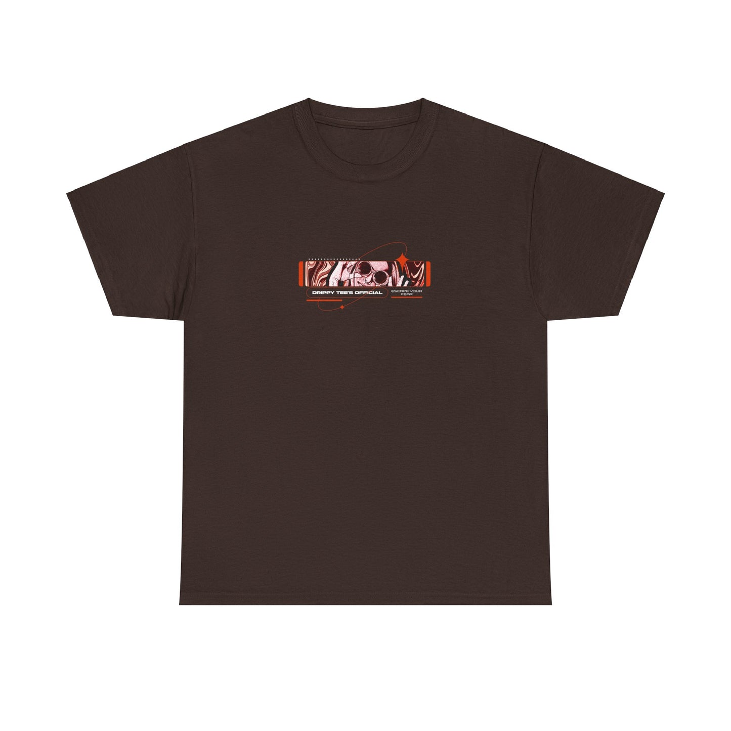 Drippy Tee's Escape Your Fear Unisex Heavy Cotton Tee