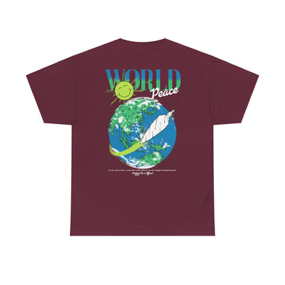 Drippy Tee's World Peace Unisex Heavy Cotton Tee