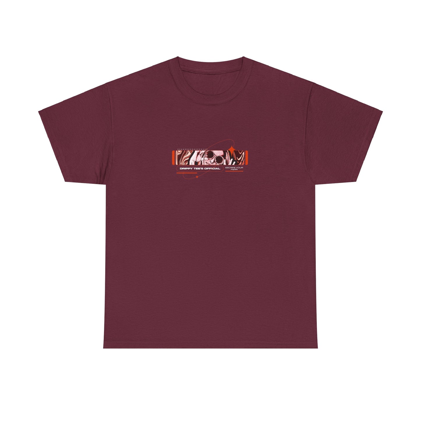 Drippy Tee's Escape Your Fear Unisex Heavy Cotton Tee
