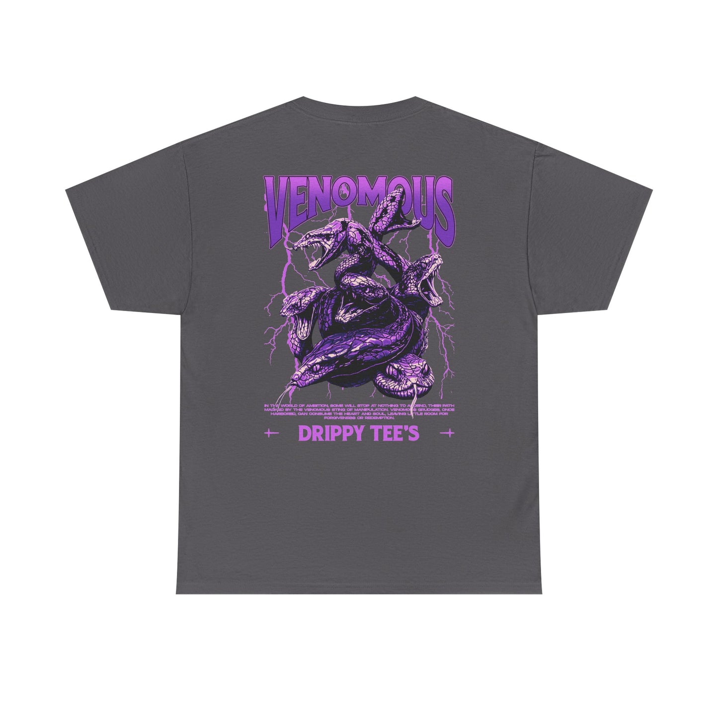 Drippy Tee's Venomous Unisex Heavy Cotton Tee